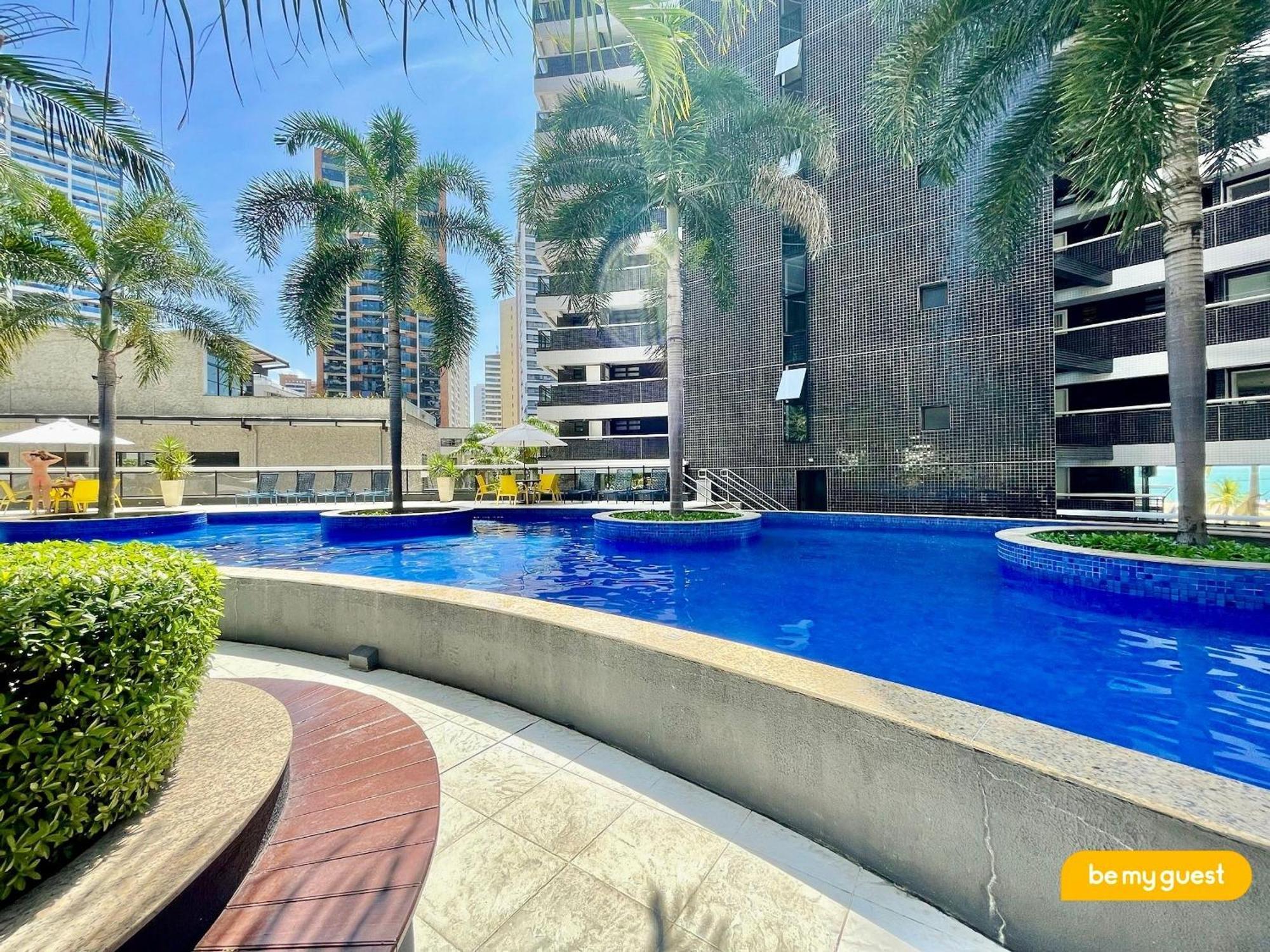 Landscape Melhores Apartamentos Da Beira Mar Форталеза Экстерьер фото